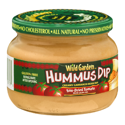 Wild Garden Hummus Dip Sun-Dried Tomato