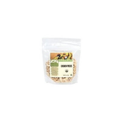 Woodstock Farms Organic Fancy Raw Cashew Pieces, 7 Ounce -- 8 per case.
