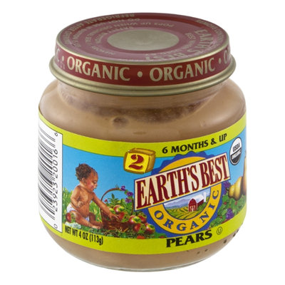 Earth's Best Organic Stage 2 Pears