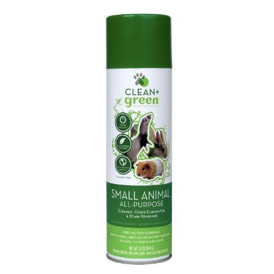 Clean Green Clean + Green Cleaner and Odor Remover for Small Animals, 16-Ounce