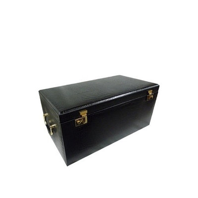 Morelle & Co Large Leather Jewelry Box with Takeaway Case