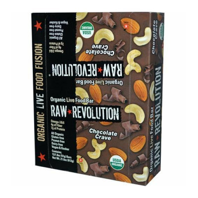 Raw Revolution Bar Organic Chocolate Crave Case of 12 1.8 oz