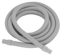 NORTECH N69110 Vacuum Hose, 11/2 In x 10 ft, Gray, Nylon