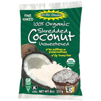 Let's Do Organic Shredded, Unsweetened Coconut, 8-Ounce Packages (Pack of 12)