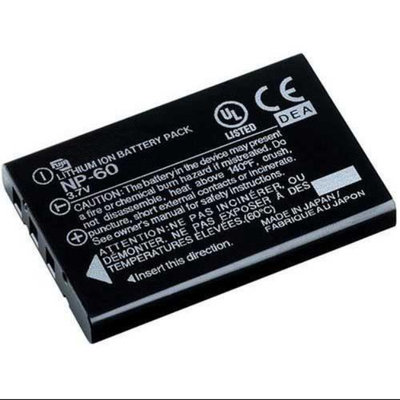 Replacement Battery For Fuji NP60 (Single Pack)