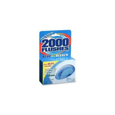 WD-40 2000 Flushes Blue Plus Bleach Bowl Cleaner