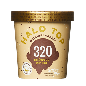 Halo Top Oatmeal Cookie Dairy-Free Ice Cream
