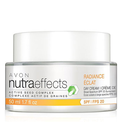 AVON Naturaeffects Radiance Day Cream Broad Spectrum SPF 20