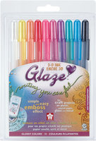 Alvin & Company Alvin 38370 Glaze Pen Gloss Asst Set-10
