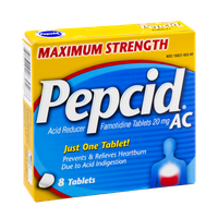 Pepcid AC Maximum Strength Acid Reducer Tablets - 8 CT