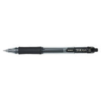 Zebra Sarasa Bold Retractable Gel Pen - Black (12 Pack)