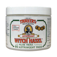 Thayers Original Witch Hazel with Organic Aloe Vera Formula Astringent Pads