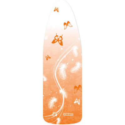 LEIFHEIT Leifheit Replacement Thermo-Reflect Cover and Pad for AirBoard Deluxe, Butterfly Orange