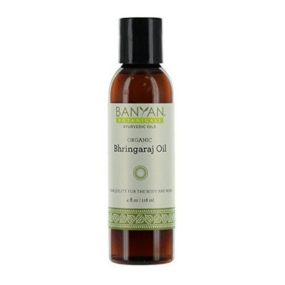 Banyan Botanicals Bhringaraj Oil - Certified Organic, 4 oz - Tranquility for the Body and Mind