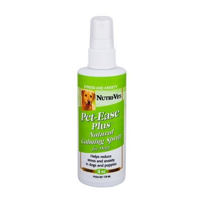 Nutri Vet Nutri-Vet Pet-Ease Natural Calming Spray for Dogs, 4 Ounce