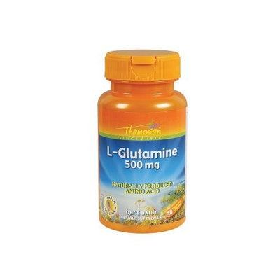 Thompson L-Glutamine , 500 Mg, 30 Vegetarian Capsules