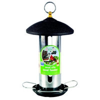 Gardman BA01483 Seed Silo Seed Feeder, Black (Discontinued by Manufacturer)