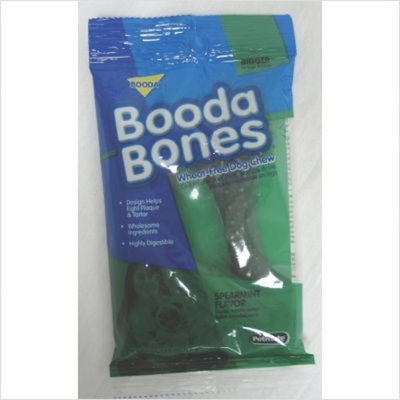 Bigger Booda Bones Bigger-Spearmint 2 pack 3 1/4