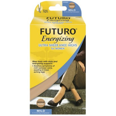 Futuro Mild Compression Knee Highs - Nude - Large
