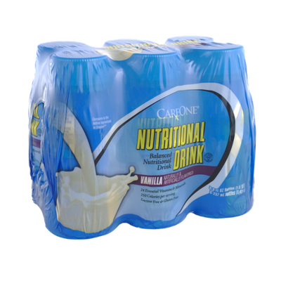 CareOne Vanilla Nutritional Drink - 6 PK