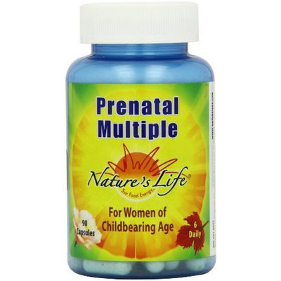 Nature's Life Prenatal Multiple Capsules, 90 Count