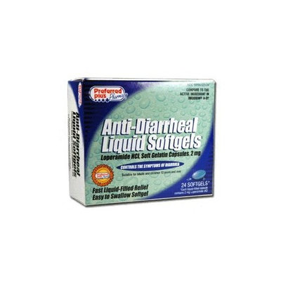 Preferred Plus Pharmacy Anti-Diarrheal Liquid Softgels - 24 Ea