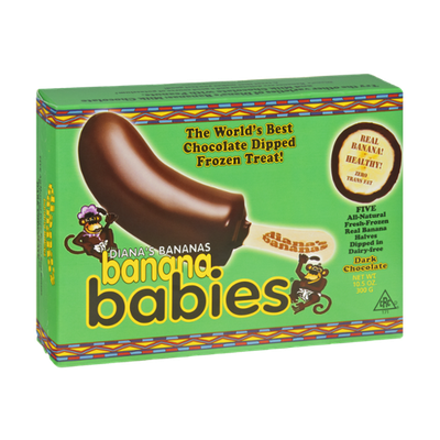 Diana's Bananas Dark Chocolate Banana Babies - 5 CT