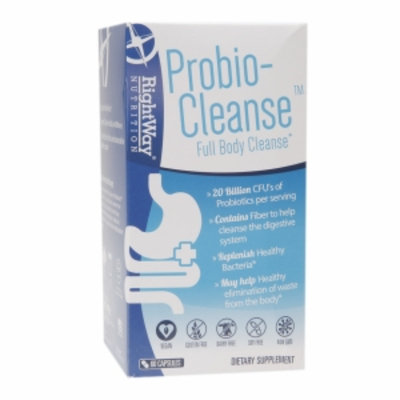 Rightway Nutrition Probio-Cleanse Full Body Cleanse, Capsules, 60 ea