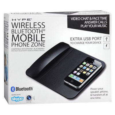 Hype Cordless Bluetooth Handset Speaker with Microphone
