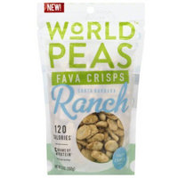 World Peas Santa Barbara Ranch Fava Crisps, 5.3 oz, (Pack of 6)