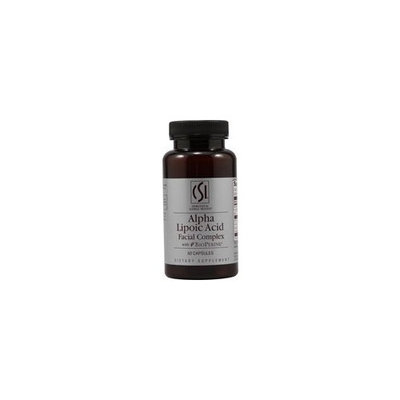 Cosmeceutical Sciences Institute CSI CSI Alpha Lipoic Acid Facial Complex with BioPerine -- 60 Capsules