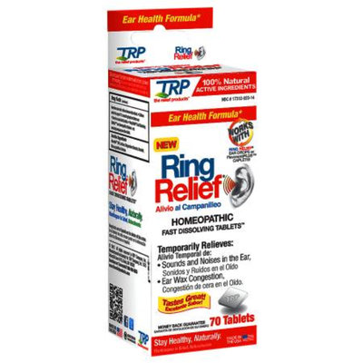 The Relief Products Ring Relief Homeopathic Fast Dissolving Tablets, 70 ea