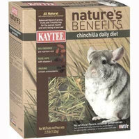 Kaytee Natures Benefits Pet Food Pet Type: Chinchilla, Size: 2.25 Pound