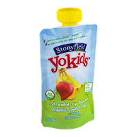 Stonyfield Organic YoKids Organic Lowfat Yogurt Strawberry Banana