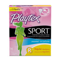 Playtex Sport Regular Unscented 14ct Tampons