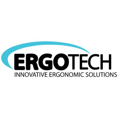 Ergotech Group 100-G16-B03-TW Triple Stand 16in Pole Grommet Mnt Supports Three 27in Wide Monitors