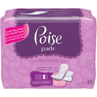 Poise Maximum Absorbency Regular Incontinence Pads