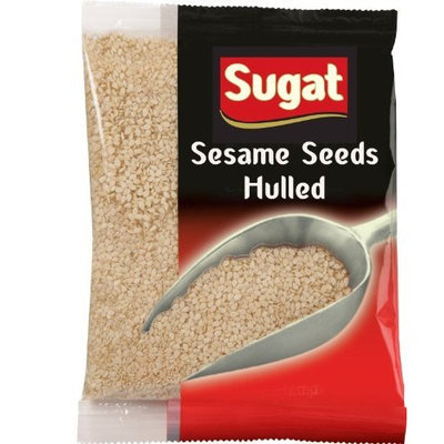 Sugat Sesame Seeds, Hulled (Kosher for Passover), 3.5-Ounce (Pack of 12)