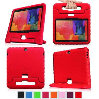 Fintie Shock Proof Convertible Handle Stand Kids Friendly for Samsung Tab 3 10-Inch And Tab 4 10-Inch Tablet, Red