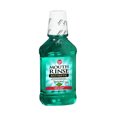 Walgreens Mouth Rinse Antiseptic Liquid Spring Mint