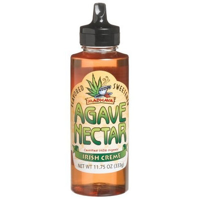 Madhava Organic Agave Nectar - Irish Creme Flavor, 11.75-Ounce Bottle (Pack of 6)