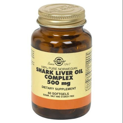 Shark Liver Oil 500mg Solgar 60 Softgel