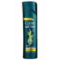 Clear Men 2 in 1 Anti-Dandruff Citrus Fresh Hydration Shampoo & Conditioner, Ginseng Tea Tree Mint, 12.9 fl oz