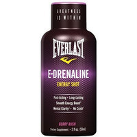 Everlast E-drenaline Energy Shot - Berry Rush, 6-Count