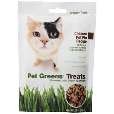 Bell Rock Growers Pet Greens Treats Chicken Pot Pie Crunchy Cat Treat