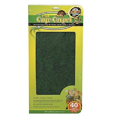 Zoo Med Reptile Cage Carpet for 40 Gallon Tanks, 36 x 15-Inches