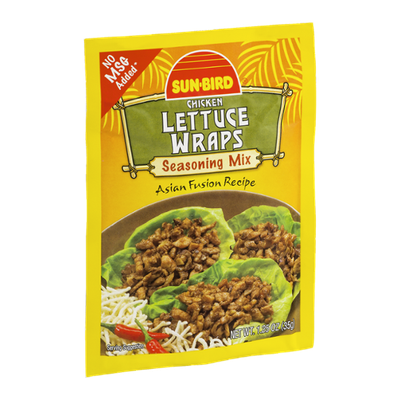 Sun-Bird Seasoning Mix Chicken Lettuce Wraps