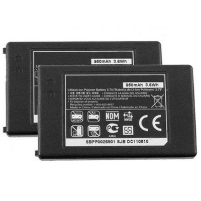 Replacement Battery for LG LGIP-340N (2 Pack)