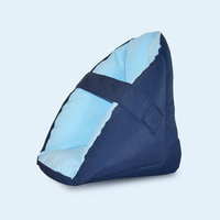 NYOrtho Quilted Heel Protector in Navy / Light Blue