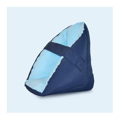 NYOrtho Quilted Heel Protector in Navy / Light Blue